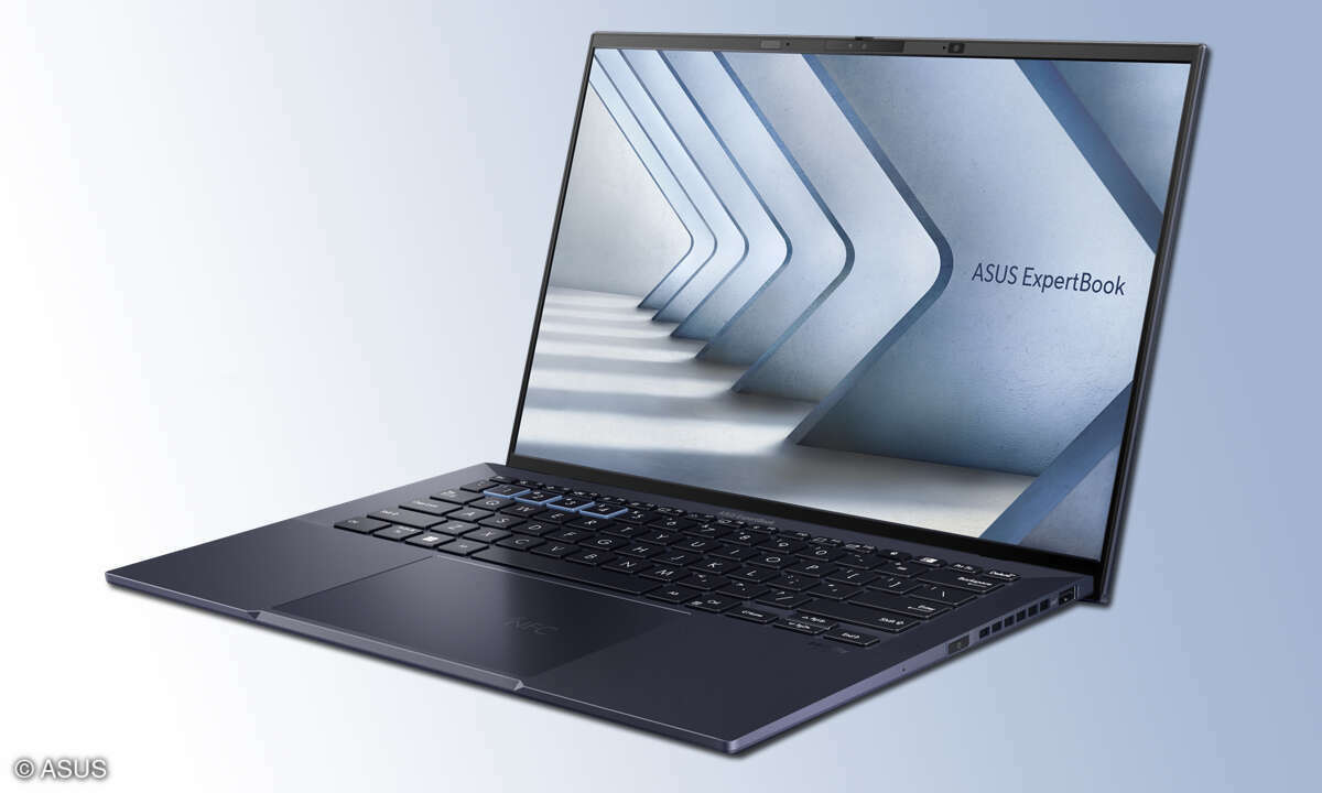 Asus will mit seinen ExpertBooks im Business-Bereich punkten.